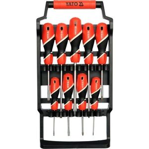 Sada šroubováků 9 ks magnetické CrMo se stojanem obraz