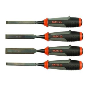 Sada dlát, 4 ks, černé obraz