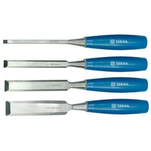 Sada dlát, 4 ks, modrá obraz