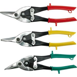 Sada nůžek na plech, 250 mm, CrNi, 3 ks obraz