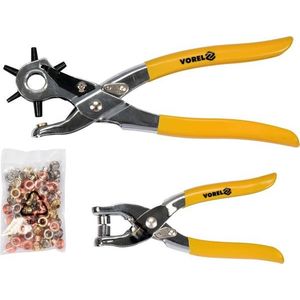 Sada děrovacích kleští na kůži obraz