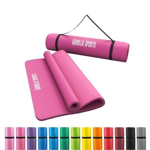 Gorilla Sports Podložka na jógu, 190 x 100 cm, fuchsiová obraz