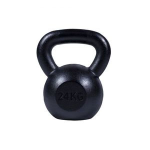 Gorilla Sports kettlebell činka, litinová, černá, 24 kg obraz