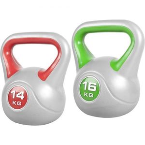 Gorilla Sports Kettlebell set, plast, 14 kg, 16 kg obraz