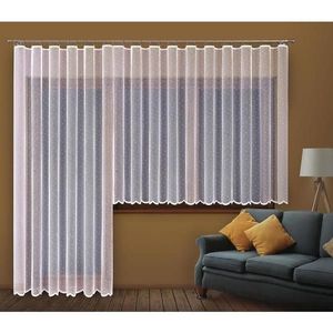 Hotová záclona, Dora, bílá 200 x 250 cm dveře obraz