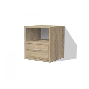 Kasvo RENATA noční stolek bílý obraz