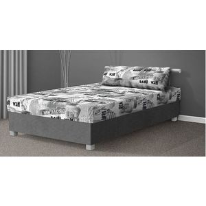 Kasvo OMAR (MARS) postel 120 krémová / mega 44 obraz