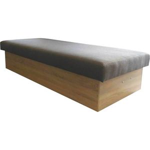 Kasvo ZDENKA válenda (H) Dub sonoma / látka Belfort černý obraz