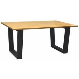 Kasvo SIXTUS konferenční stůl černé nohy/ odstín dub obraz