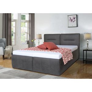 Kasvo postel INEZ 2 180 cm + plynové vzpěry PW 11 světle šedá obraz