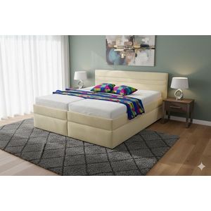 Kasvo KOSKA postel 180 VKL 2 PNEU alkantara béžová obraz