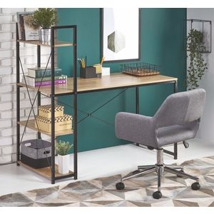 Kasvo NAVIK (NARWIK B-1) černá kov/dub sonoma obraz