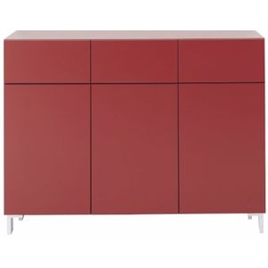 Kasvo K2 komoda 3dv3z red matná obraz