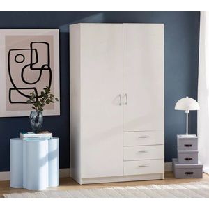 Kasvo HARRY skříň šatní 2dv3zás bílá obraz