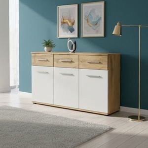 Kasvo CAMPUS komoda 3dv3zás. dub wotan / trufle obraz