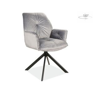 Kasvo BOOGIE II židle nohy černé / látka bluvel 14 obraz