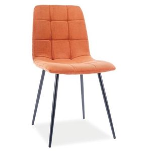 Kasvo MILA židle nohy černé / látka fjord 79 olivová obraz