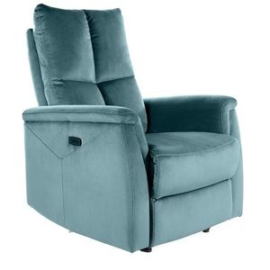 Kasvo NEPTUN VELVET křeslo rozkládací Bluvel 14 šedé obraz