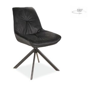 Kasvo BOGA (BOOGIE) I židle (S) nohy černé / látka bluvel 19 obraz