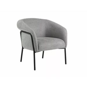 Kasvo LOVER (CLOVER BREGO) křeslo brego šedá 07 / černé nohy obraz