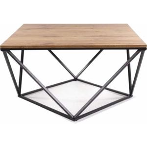 Kasvo SILVA (SIlLVER A) konferenční stolek dub artisan / černá kostra obraz