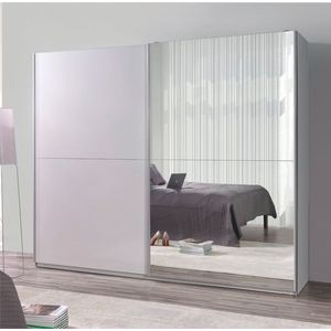 Kasvo LUXOR (LUX) 28 skříň šatní 244 bílá a zrcadlo obraz