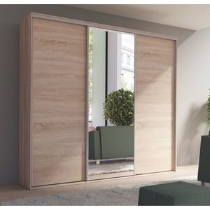 Kasvo GRANDIOZA skříň šatní 254 bílá / zrcadlo obraz