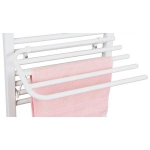 AQUALINE Sušák 4 ručníků na otopná tělesa, univerzální upínání, délka 60cm, bílá 25-03-SV460 obraz