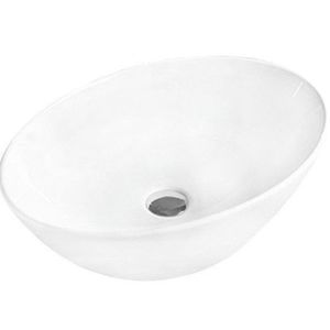 MEXEN Marina umyvadlo na desku 56x38cm bílá 21195600 obraz