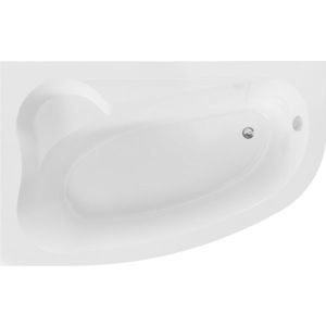 MEXEN Westa asymetrická vana levá 160 x 100, bílá 560116010001 obraz