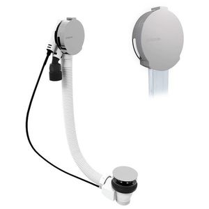 POLYSAN Vanová souprava s napouštěním, bovden, délka 1000, zátka 72, chrom 71855 obraz