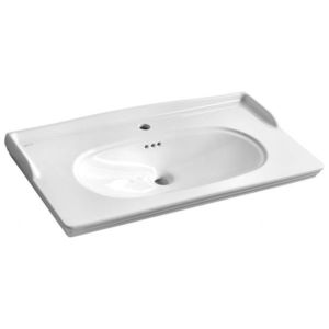 ISVEA STELLA keramické umyvadlo 90x46, 5cm, bílá 10ST50090 obraz