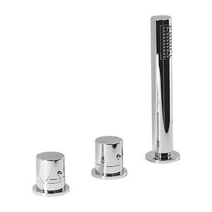 SAPHO GO tříprvková termostatická baterie na okraj vany, chrom TH102 obraz