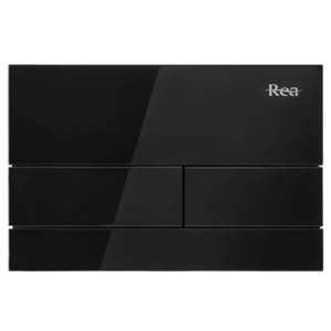 REA Tlačítko T Black Glass REA-E0051 obraz