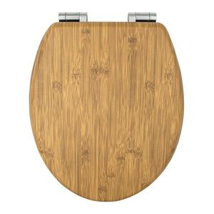 Wc sedátko se zpomalovacím mechanismem AWD Interior MDF Bamboo 1598 AWD02181598 obraz