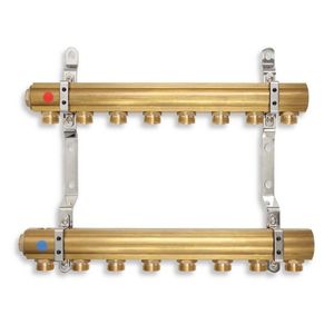 NOVASERVIS Rozdělovač se šroubením jednostranný G1" 2 okruhy RPN02 obraz