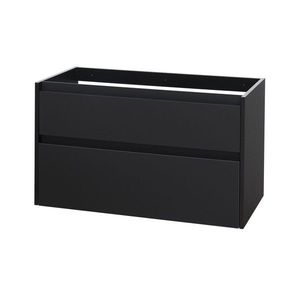 Mereo Opto, koupelnová skříňka 101 cm, černá CN942S obraz