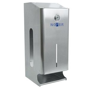 SAPHO Zásobník na 2 role toaletního papíru 118x280x131, nerez lesk 05101.B obraz