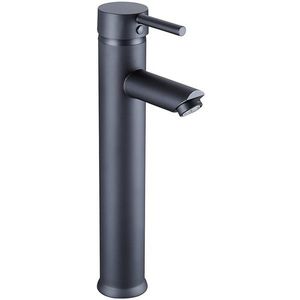 MEXEN Lua umyvadlová baterie vysoká černá 72811-70 obraz