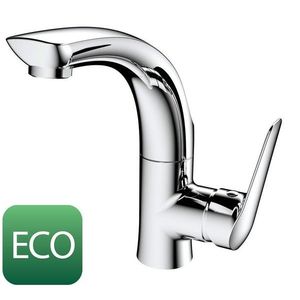 SAPHO FLY stojánková umyvadlová baterie s otočnou hubicí, ECO kartuše, chrom DF004-01 obraz