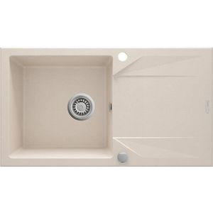 DEANTE Evora beige Granitový dřez s odkapávačem ZQJ_5113 obraz