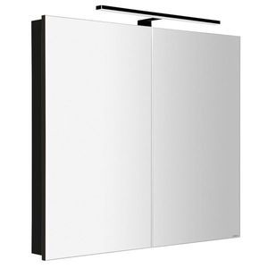 SAPHO GRETA galerka s LED osvětlením, 81x70x14cm, černá mat GR085-0035 obraz