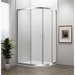 POLYSAN EASY čtvrtkruhová sprchová zástěna 1200x900, L/R, čiré sklo EL2715 obraz