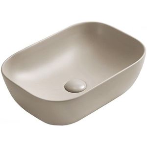 MEXEN Rita umyvadlo na desku 45 x 32, béžová mat 21084566 obraz
