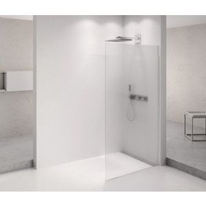 POLYSAN ARCHITEX CHROM sprchová zástěna 862, sklo Flute AXC90FL obraz