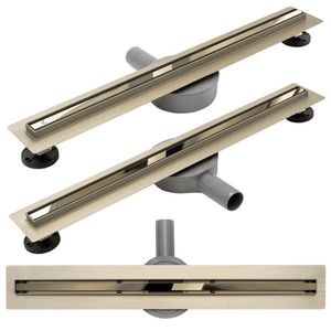 REA Lineární odtokový žlab Neo Slim Pro 700 zlatá REA-G5603 obraz