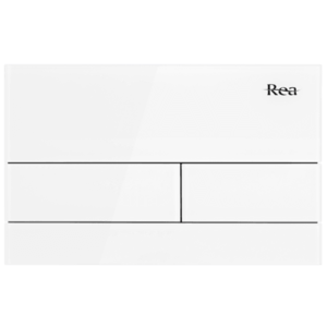 REA Tlačítko T White REA-E0052 obraz