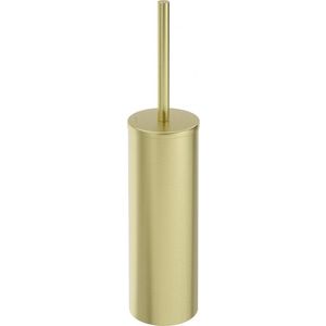 DEANTE Kulatý kartáčovaný zlatý toaletní kartáč, volně stojící ADR_R712 obraz