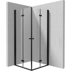 DEANTE Sprchový kout Kerria Plus černá, čtvercová, 80x80 cm KKNNX08X08 obraz
