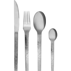 Nerezový příbor 16 ks ve stříbrné barvě Mano – Hübsch obraz